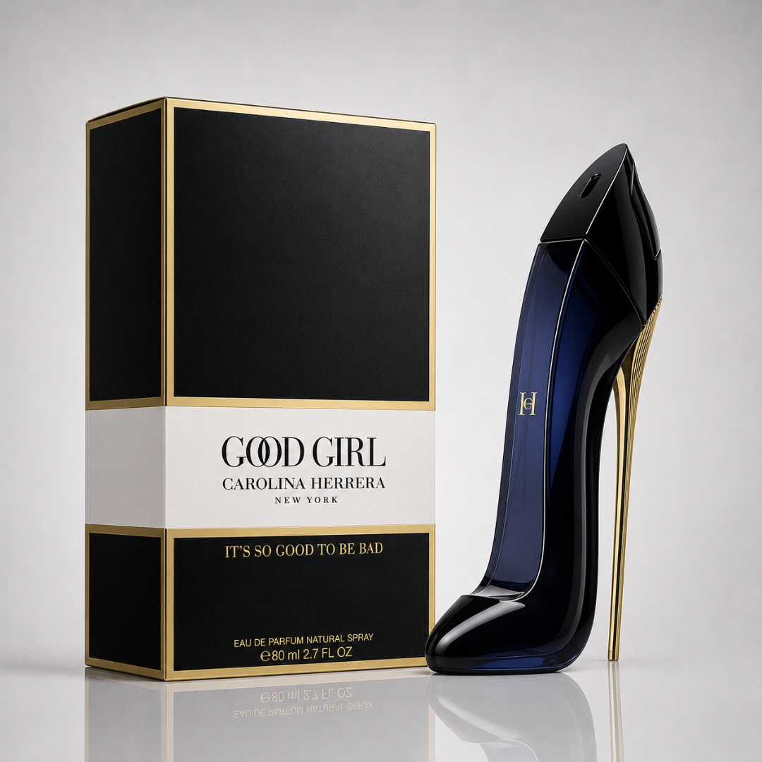 Combo aus 3 Damenparfums – Good Girl von Carolina Herrera, Nº5 von Chanel und Fame von Paco Rabanne