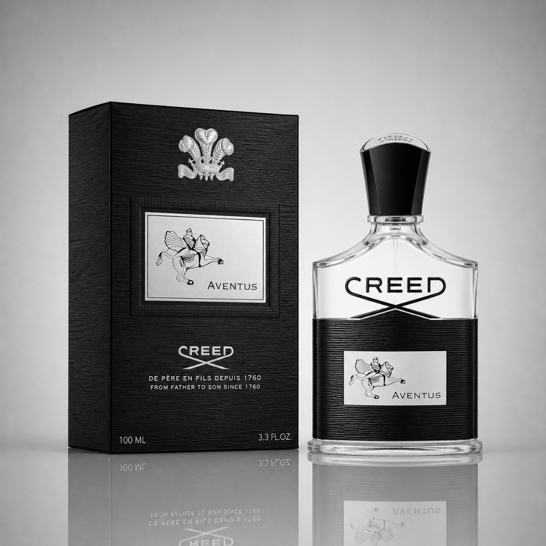 Combo aus 3 Herrenparfums – Creed Aventus, Dior Sauvage und Hugo Boss Bottled