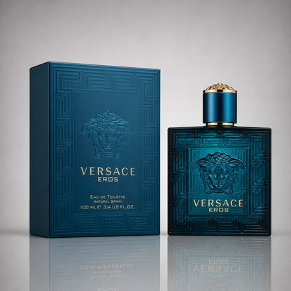 Combo aus 3 Herrenparfums – Y von Yves Saint Laurent, Sauvage von Dior und Versace Eros